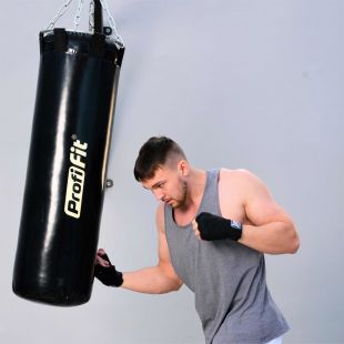 Мешок боксерский Profi-fit, размер 920х250мм, вес 30кг (рез.крошка)