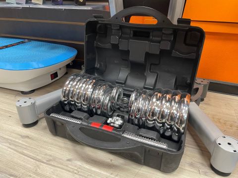 Набор гантелей UNIXFIT в кейсе 30kg