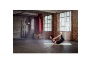 Мат для йоги Reebok RAYG-11022GN (зеленый, 4 мм)