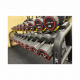 Круглые полиуретановые гантели Ultra Gym. Ряд от 2.5 до 25 кг
