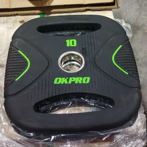 Диск полиуретановый 10 кг OKPRO OK2030B