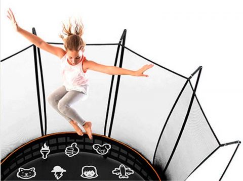 Батут Vuly Thunder XL с защитной сеткой