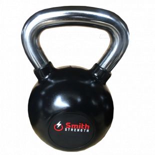 Стальная обрезиненная гиря Smith DB087-20 со стальной рукояткой, Размер: 20кг