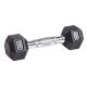 Гантель гексагональная обрезиненная PROFI-FIT 2 кг