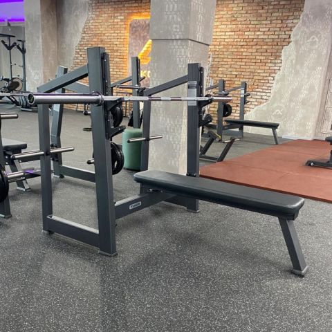 Скамья-стойка для жима штанги лежа DHZ Fitness A-3043