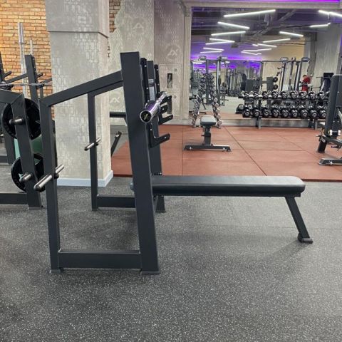 Скамья-стойка для жима штанги лежа DHZ Fitness A-3043