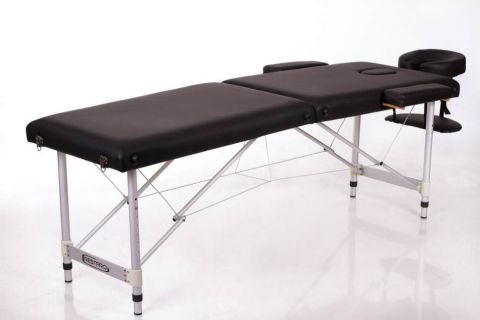 Складной массажный стол Restpro ALU 2 (M) Black (Витринный экземпляр)