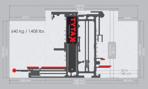 Многофункциональный силовой комплекс Tytax T1-X