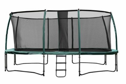 Батут Super Tramps Top Trampoline с защитной сетью и лестницей