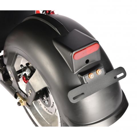 Электроскутер WHITE SIBERIA PRO BLACK EDITION 5000W