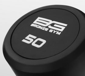 Штанга обрезиненная прямая BRONZE GYM BG-PA-BB
