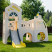 Игровой комплекс с горкой UNIX Kids Playhouse