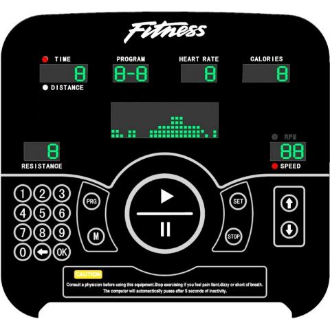 Велотренажер вертикальный Insight Fitness EB8600 (LED)